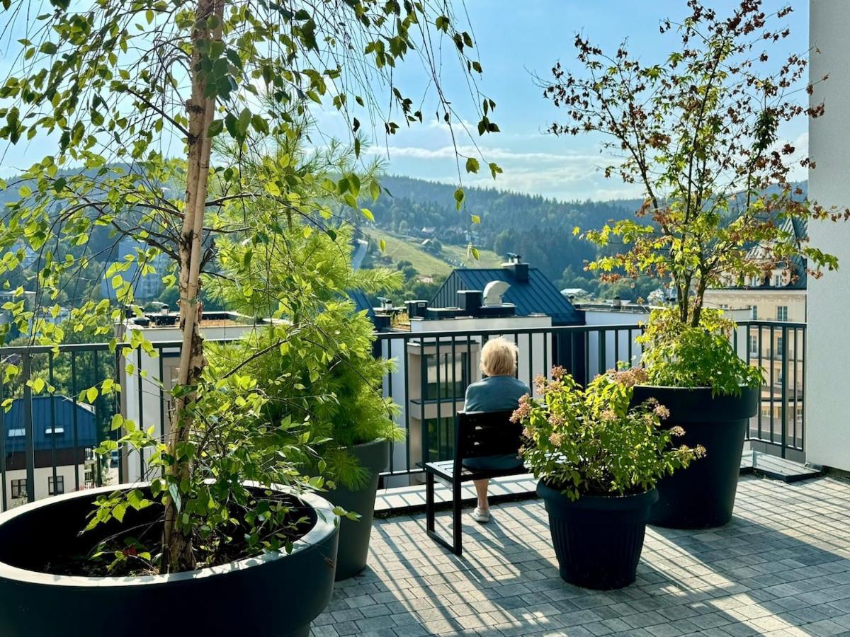 Widok Marzen Sun&ski Romantic Art House Z Garazem Krynica-Zdrój